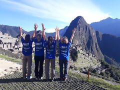 Chegada a Machu Picchu
